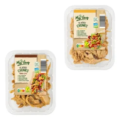 MYVAY The Wonder Chunks* Vegane Fertigprodukte & Vorräte Bei Aldi Nord.|Veganer Fleischersatz Bei Aldi Nord.