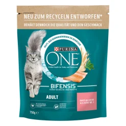 PURINA ONE® Trockenfutter Adult* Katzenfutter & Katzenstreu Bei Aldi Nord.