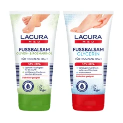 LACURA Urea-Fußbalsam* Körperpflege Bei Aldi Nord.