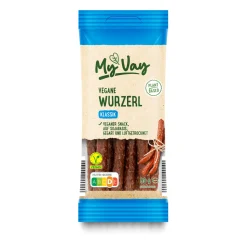 MYVAY Vegane Tyrolini / Wurzerl* Würstchen & Snackwurst Bei Aldi Nord.|Veganer Fleischersatz Bei Aldi Nord.
