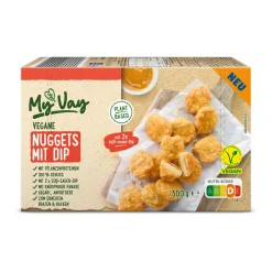 MYVAY Vegane Vielfalt* Vegane Fertigprodukte & Vorräte Bei Aldi Nord.|Veganer Fleischersatz Bei Aldi Nord.