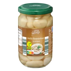 ALL SEASONS Weiße Riesenbohnen* Gemüsekonserven Bei Aldi Nord.