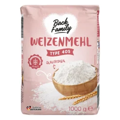 BACK FAMILY Weizenmehl* Mehl, Zucker & Süßungsmittel Bei Aldi Nord.