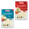 MILSANI Ziegenkäse* Scheibenkäse & Geriebener Käse Bei Aldi Nord.